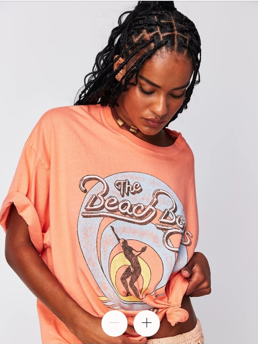 DAYDREAMER NWOT Oversized Beach Boys 1983 Tee/Dress